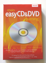 Roxio Easy CD &amp; DVD Burning for Windows - Sealed Retail Box - £19.98 GBP