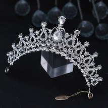 TOPQUEEN 327 Bridal Jewelry Bride Crystal Rhinestone Hair Accessories Ti... - £23.30 GBP