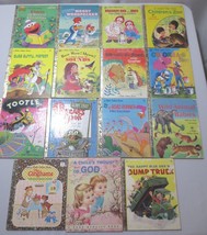 Vintage Lot of 15 Little Golden Books Most 1970&#39;s - £19.64 GBP