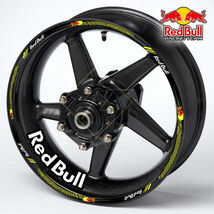 RedBull Motorcycle Wheel Decals – Universal Rim Stickers (20pcs) - $29.99