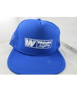 Webster Nutting Blue Snapback Hat Mesh Mohrs - $29.95