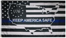 Trade Winds USA Thin Blue Line Betsy Ross 1776 Keep America Safe Country... - $6.88