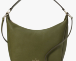 Kate Spade Leila Shoulder Bag Dark Army Green Leather KB694 NWT $399 Ret... - $152.45