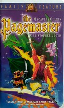 The Pagemaster [VHS 1996] 1994 Macaulay Culkin, Christopher Lloyd - $2.27