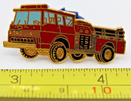 Fire Truck Blue Window Collectible Pin  - £8.71 GBP