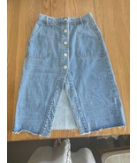 Robuck &amp; Co. Size 4 Jean Women&#39;s Skirt - $40.64 CAD