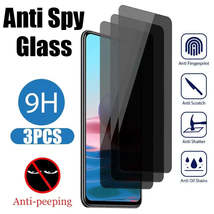 3x Privacy Screen Protector for Redmi Note 10 11 12 Pro 9 8 7 11S 10S 9S Plus An - £1.98 GBP+