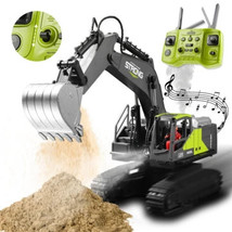 HJ Models 689-714A 1/16 2.4G 16CH RC Car Excavator Engineering Vehicles ... - $58.41