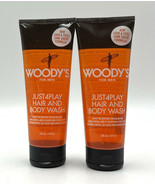 Woody&#39;s Just 4Play Hair &amp; Body Wash Sulfate-Free 8 oz-2 Pack - $36.93 CAD