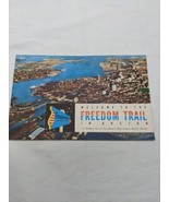 Welcome To The Freedom Trail In Boston Travel Brochure - $177.33 MXN