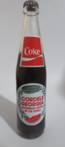 Coca-Cola Georgia 250 Cordele Georgia Watermelon Capital 10oz Bottle 1983 - $4.46