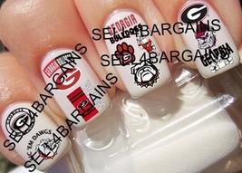 2025 Georgia Bulldogs Promo 13 Different Designs》Salon Quality Nail Art ... - $232.89 MXN