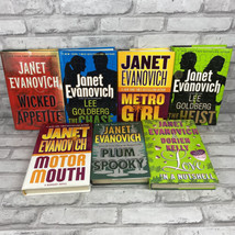 Janet Evanovich Hardcover Lot Of 7 Co-Authored Books Plum Wicked Metro Girl  - £23.48 GBP