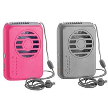 Multi-Pack Neck Personal Travel Usb Battery Powered Deluxe Cooling Fan, 2Pk (Gra - $66.99