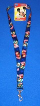 **BRAND NEW** COOL WALT DISNEY MICKEY MOUSE CLUBHOUSE LANYARD WITH ORIGI... - $5.99