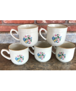 International Tableworks 105 HEARTLAND VILLAGE Lot of 5 Mug Stoneware Fa... - $20.14 CAD