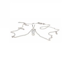 4 PRONG SOLITAIRE PENDANTS 14K FG VS2 Oval Cut CVD Lab Grown Diamond for... - €277,89 EUR
