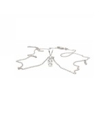 4 PRONG SOLITAIRE PENDANTS 14K FG VS2 Oval Cut CVD Lab Grown Diamond for... - $5,990.42 MXN