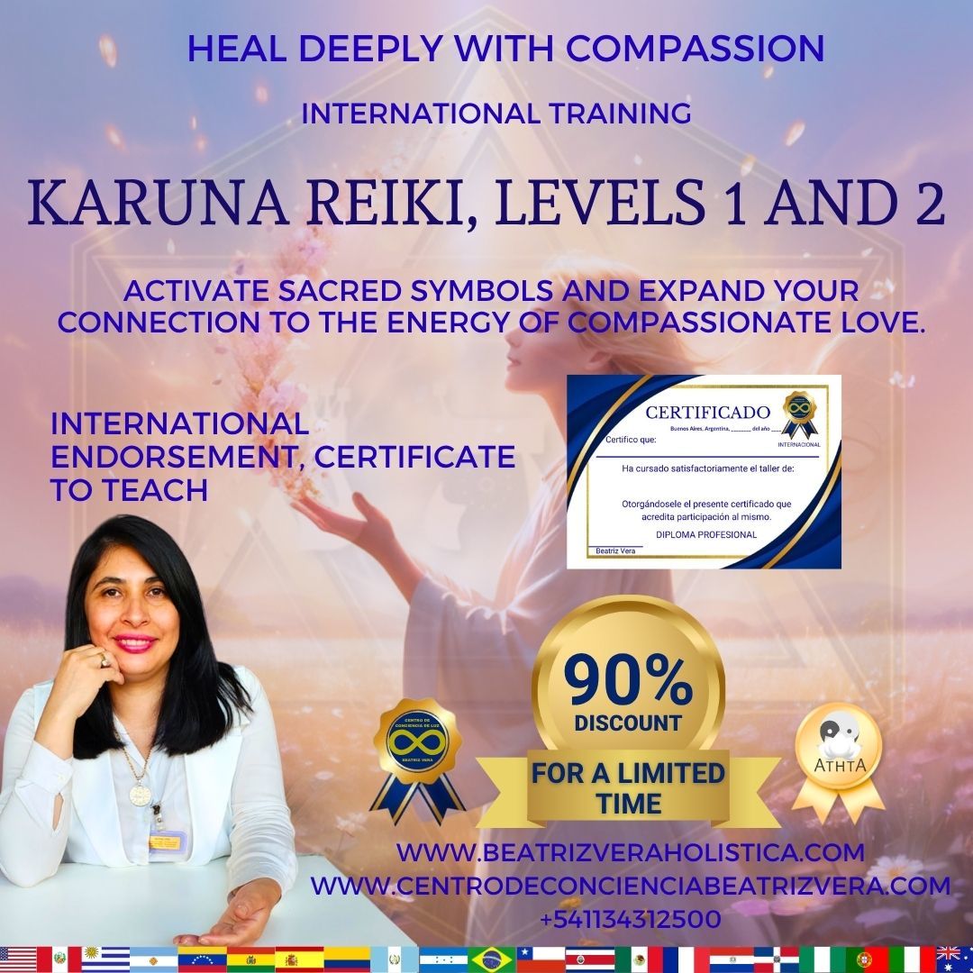 Karuna Reiki Digital Course, Level 1 and 2 - $32.00