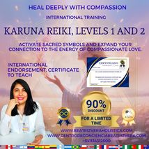 Karuna Reiki Digital Course, Level 1 and 2 - $32.00