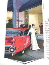 Elegant 1959 Cadillac 4 Door Hardtop and Airstream Trailers Original Print Ad - £10.46 GBP