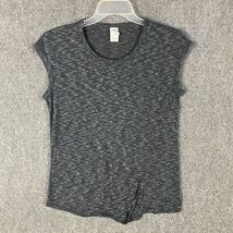 Joy Lab Top Women&#39;s Small Polyester Blend Black Gray Sleeveless Casual S - $15.24 CAD
