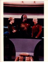 Star Trek Denise Crosby Patrick Stewart 8x10 Photo K5430 - £7.75 GBP