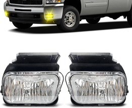 Fog Lights Compatible with 2003 2004 2005 2006 2007 Chevy Silverado All Models / - £50.91 GBP