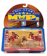 Galoob&#39;s All-Star MVPs 1997 Edition Chicago Bulls NBA Action Figures New... - £9.23 GBP