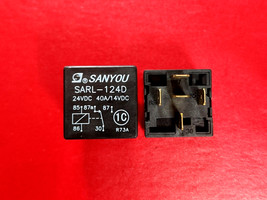 SARL-124D, 24VDC Relay, SANYOU Brand New!! - $6.50