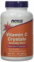 NOW, Vitamin C Crystals 1 lb - £21.55 GBP