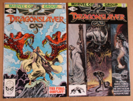 Dragonslayer #1 2 Marvel Comics Movie Adaptation 1981 Complete Set High Grade - £9.82 GBP