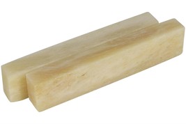 Bone Nut Blanks - Unbleached - 2.22" X .47" X .25" - 2 Pack - £15.12 GBP