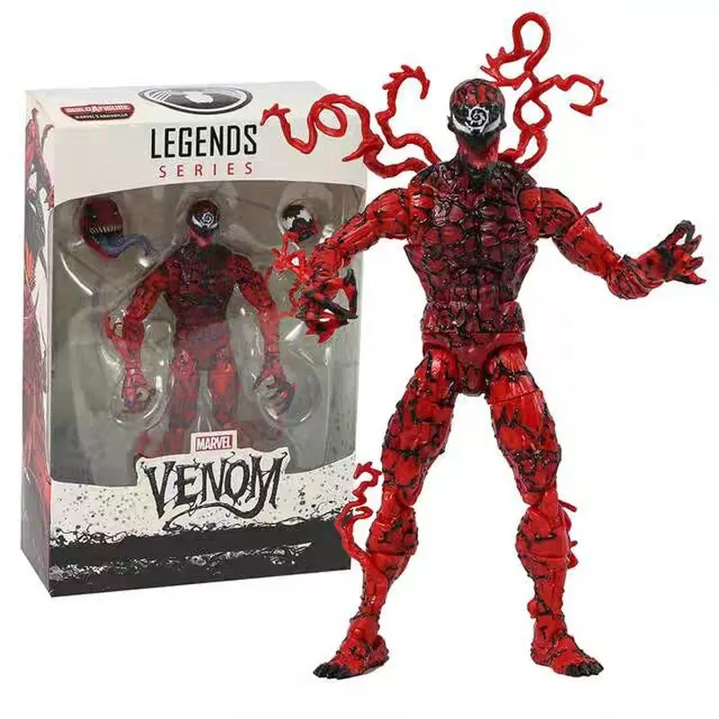Marvel Legends Venom Series Carnage Venompool BAF 7&quot; Action Figure PVC - £25.70 GBP+