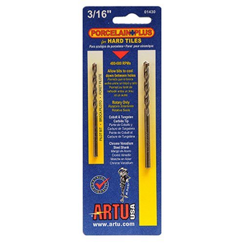 ARTU USA 01430 Porcelain Tile Bit, 3/16-Inch - $15.95