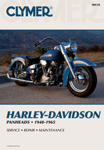 New Clymer Service Maintenance Manual For 1948-1965 Harley Davidson Panh... - $49.95