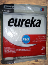 Eureka F&amp;G Vacuum Bags52320D Lot of 3 Bags Fits 200 600 1400 1900 2000 etc: - £7.89 GBP