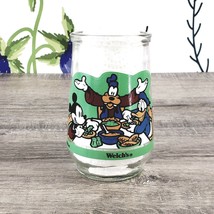 Welch&#39;s Disney The Spirit of Mickey Jelly Jar Glass #2 Mickey Goofy Donald - £6.10 GBP