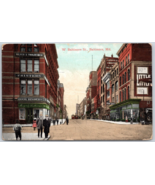 West Baltimore Street View Baltimore Maryland MD 1908 DB Postcard Q6 - $12.41 CAD