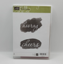 Stampin Up! Sale-A-Bration Reverse Words Rubber Stamp Set  - Complete - ... - $9.74