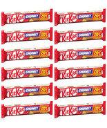 12  x Kitkat Chunky 49g Canadian Chocolate Candy Bar Nestle - $436.41 MXN
