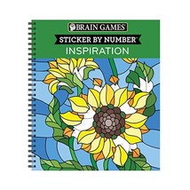 Brain Games - Sticker by Number: Inspiration Publications International Ltd./ Ne - £8.22 GBP