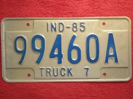 (Choice) LICENSE PLATE Truck Tag 7 1985 INDIANA 99460A 61 62 63 64 65 et... - £4.98 GBP