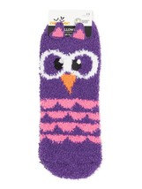 Way To Celebrate Women&#39;s Halloween Cozy Owl Low Cut Socks, 2-Pair Shoe S... - £8.62 GBP