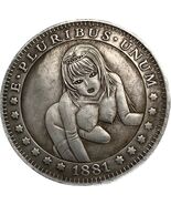 1881 Silber Dollar Fantasy Medaille mit auffälligem Anime Design - $18.56 CAD