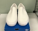 adidas Unisex Adult Court Rallye Slip on sneaker FY4550 White Size 9M - $24.61