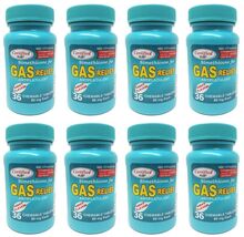 8-PK Simethicone Gas Relief Chewable Tablets 80mg Anti-Gas Bloating 36CT... - $32.53