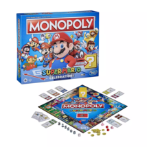 Monopoly Super Mario Celebration Edition Board Game Nintendo NES NEW SEALED - £18.98 GBP