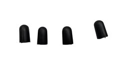 C&amp;H Solutions Mahjong Rack Replacement Rubber Caps  Set of 4 Black End ... - $7.83