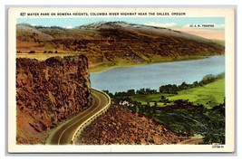 Mayer Park on Rowena Heights The Dalles Oregon OR UNP WB Postcard N19 - £1.44 GBP